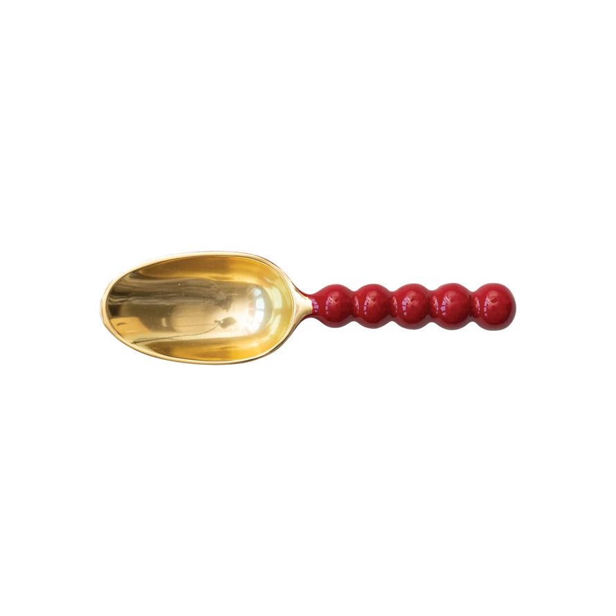 Scoop - Red and Gold Enameled - Findlay Rowe Designs