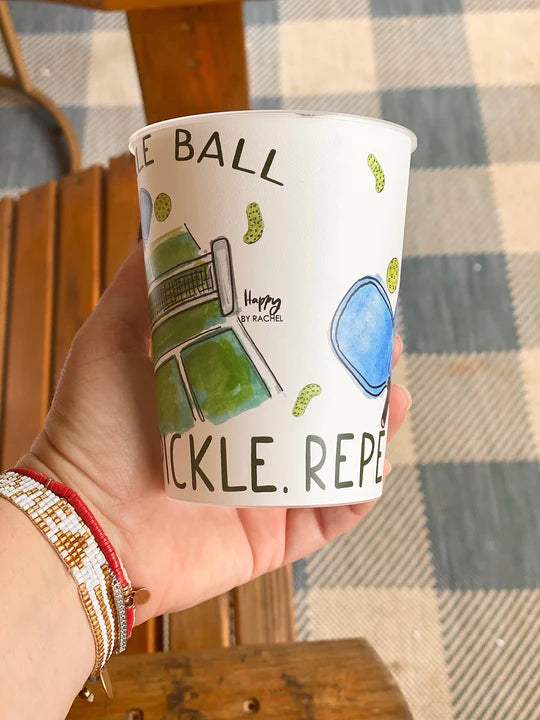 Party Cup - Reuseable - Pickle Ball - Findlay Rowe Designs