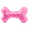 Haute Diggity Dog - Chewy Vuiton Bone - Pink Checker - Large