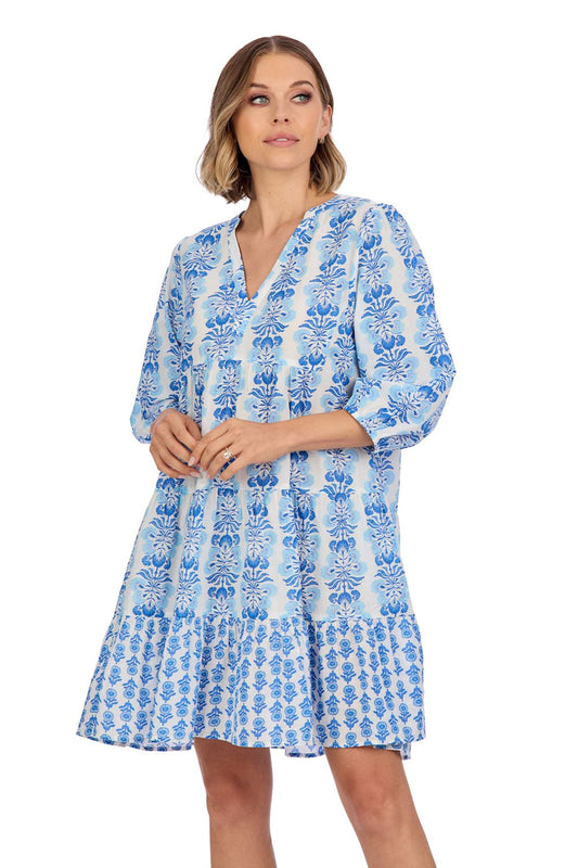 Mud Pie - Dress - Pace Tunic - Blue