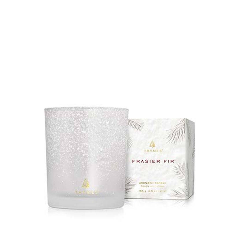 Frasier Fir Poured Candle - 6.5 oz Flocked - Findlay Rowe Designs