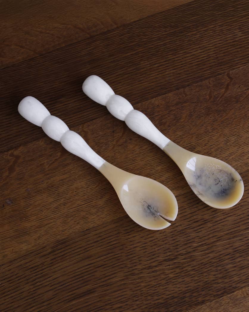 Beatriz Ball - Resin Rio Bubble Salad Servers, Set of 2