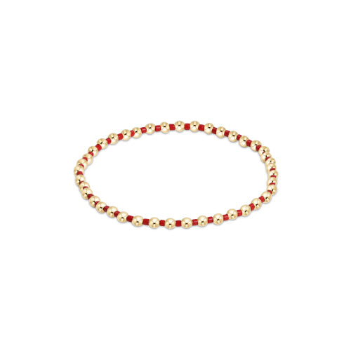 Enewton - Hope Grateful Bracelet - Bright Red