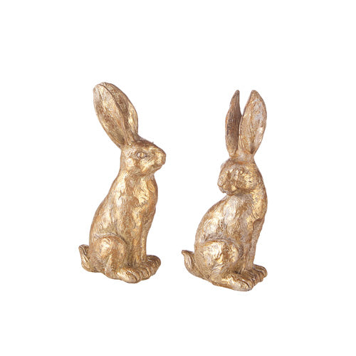 4.75" Gold Leaf Rabbit - Findlay Rowe Designs