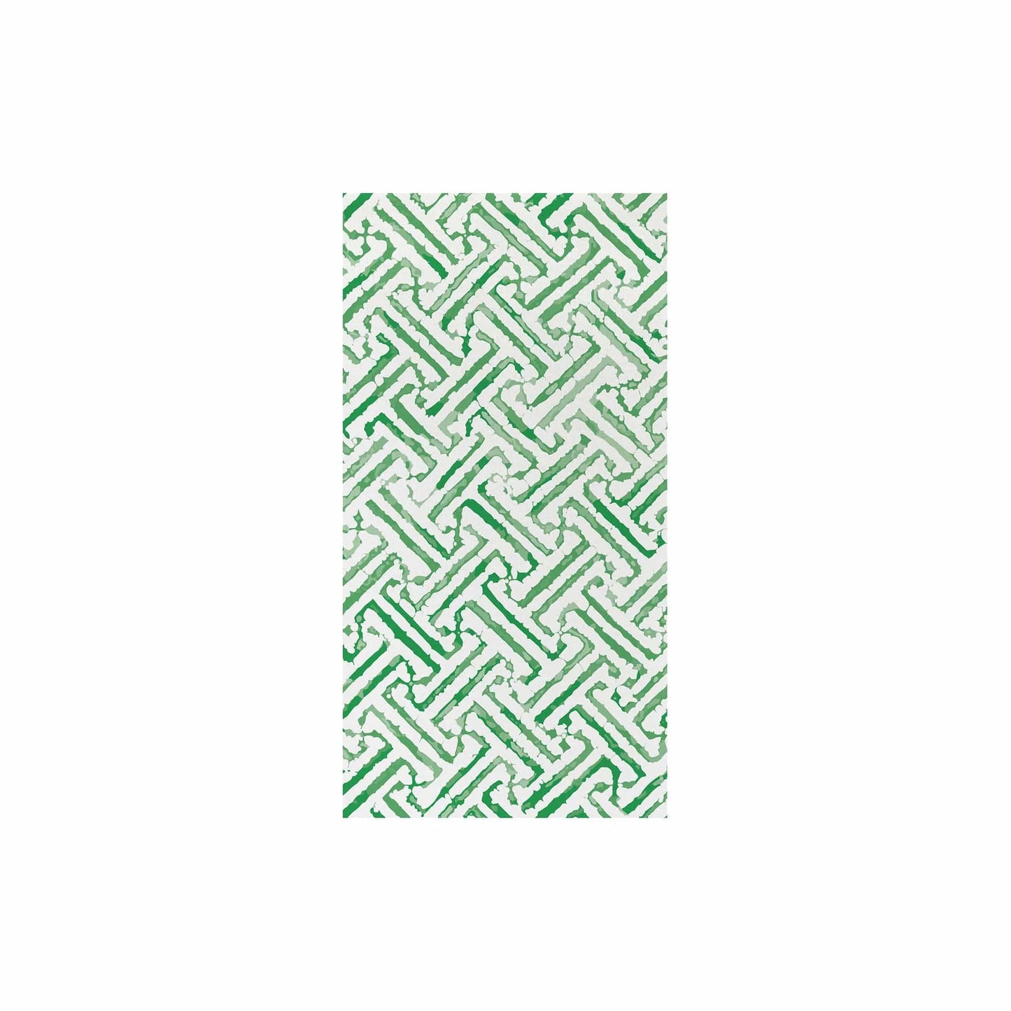 Vietri -  Guest Towel Greek Key - Pack of 20 - Green - Findlay Rowe Designs