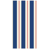 Hester & Cook - Navy & Red Awning Stripe Guest Napkin - Pack Of 16 - Findlay Rowe Designs