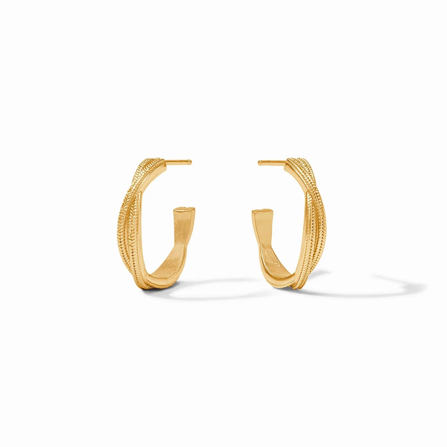 Julie Vos - Cheval Twist Hoop Earring - Findlay Rowe Designs