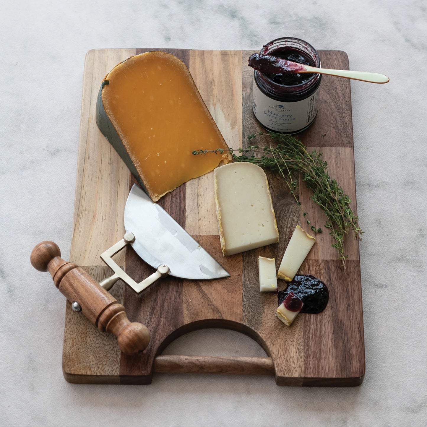 Finch and Fennel - Blueberry Lemon Thyme Fruit Preserves for Cheese