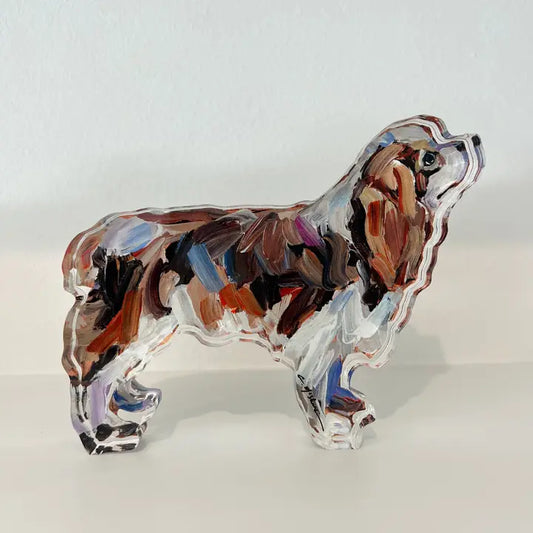 Chelsea McShane - Acrylic Block - Cavalier King Charles