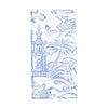 Caspari - Napkins - Cloth Dinner - Pagoda Toile Blue & White