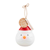 Mud Pie - Ornament - Light Up Santa Snowman