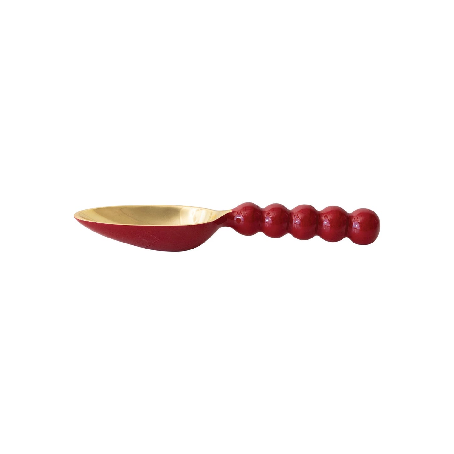 Scoop - Red and Gold Enameled - Findlay Rowe Designs