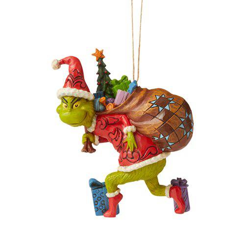 ENESCO- GRINCH TIPTOEING ORNAMENT - Findlay Rowe Designs