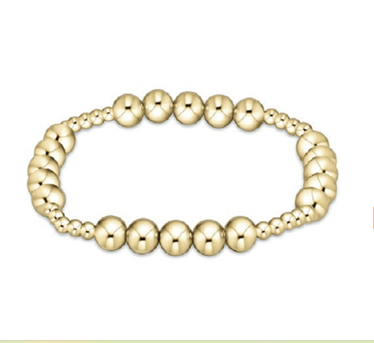 Enewton - Classic Blissful Pattern Bracelet - 3mm-6mm Gold - Findlay Rowe Designs