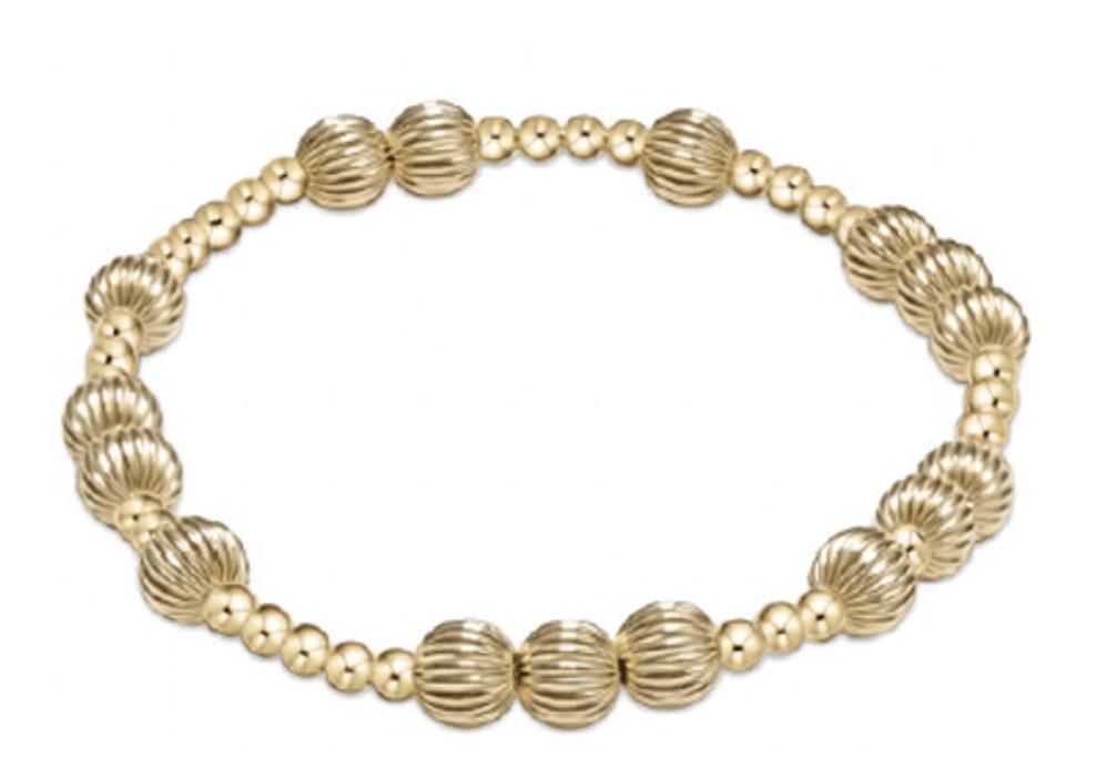 Enewton Extends - Hope Unwritten Dignity 6mm Bead Bracelet - Gold - Findlay Rowe Designs