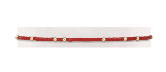 Enewton - Gameday Hope Unwritten Bracelet - Bright Red - Findlay Rowe Designs