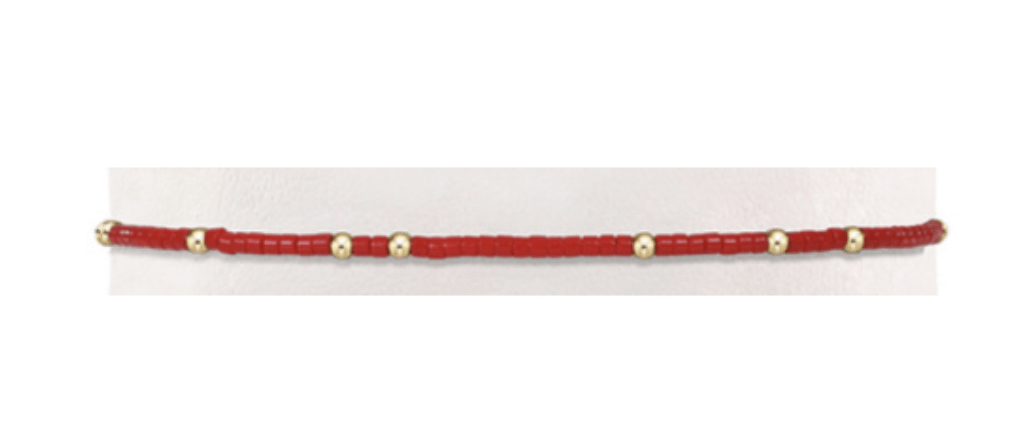 Enewton - Gameday Hope Unwritten Bracelet - Bright Red - Findlay Rowe Designs