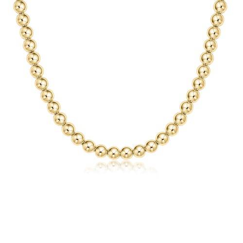 Enewton - choker classic gold 6mm bead - 15" - Findlay Rowe Designs