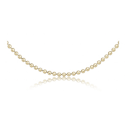 Enewton - Classic Choker beaded chain - gold - Findlay Rowe Designs