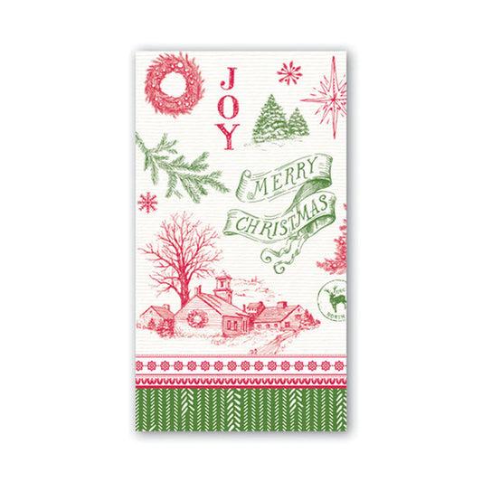 Michel Design Works - Guest Towel Napkin - It's Christmastime - Findlay Rowe Designs