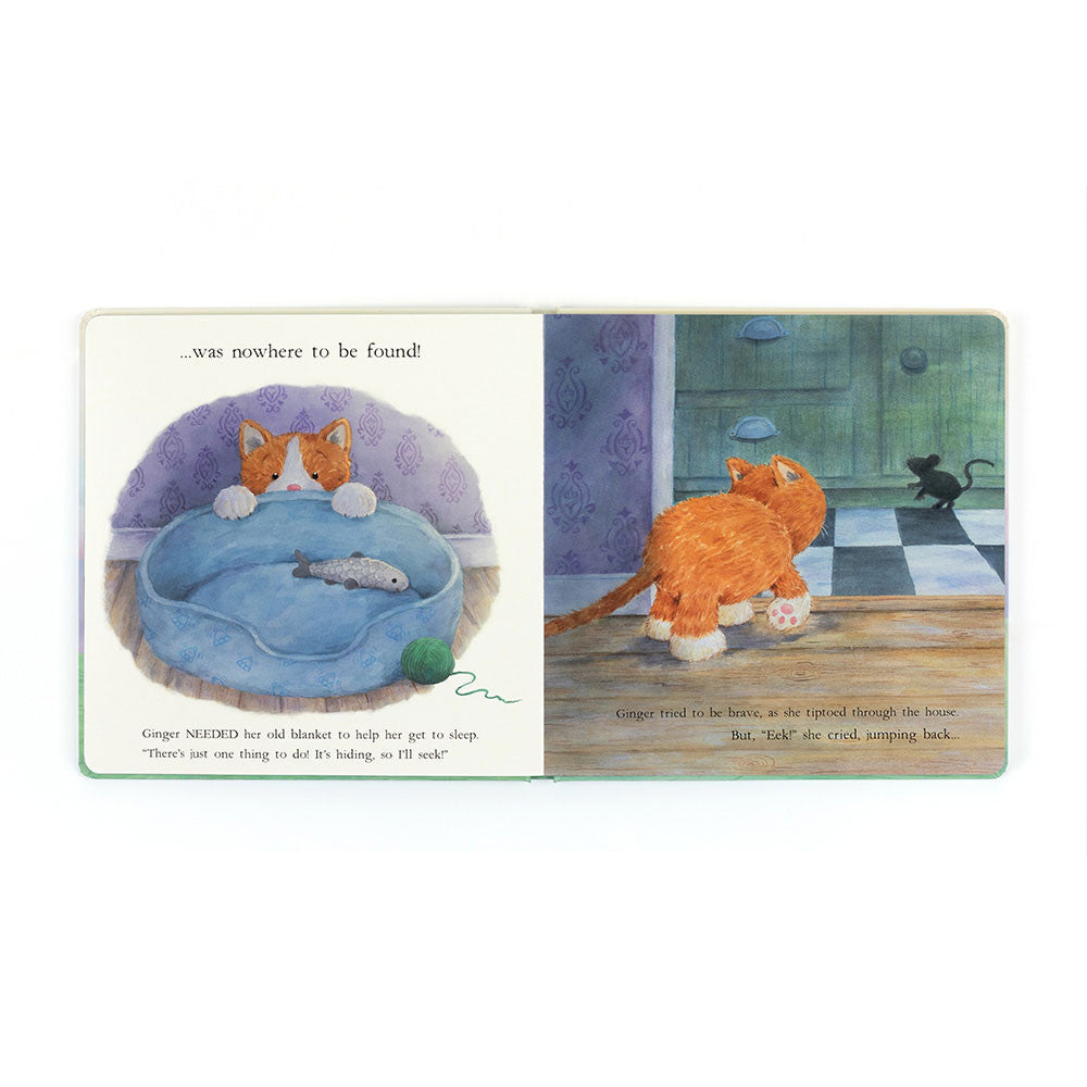 Jellycat - Book - Ginger, the Courageous Kitten