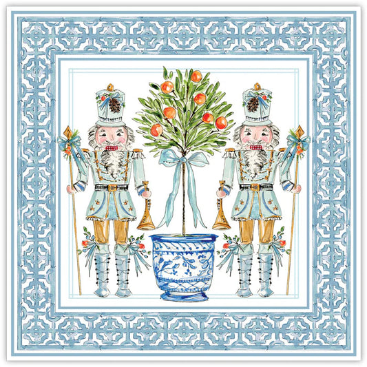 Rosanne Beck - Placemat - Citrus Nutcracker Square