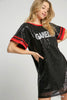 Dress - Round Neck Mini Sequined - Game Day - Findlay Rowe Designs