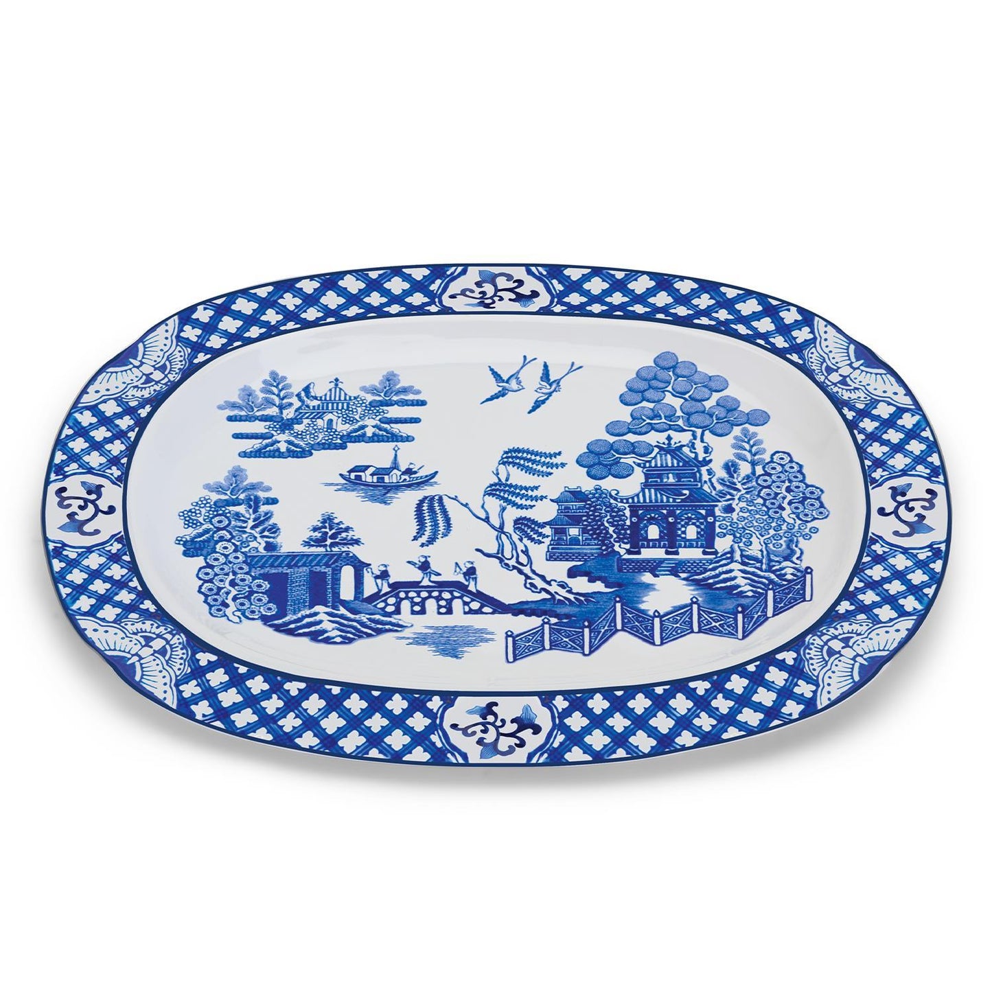 Serving Platter - Blue Willow - Findlay Rowe Designs