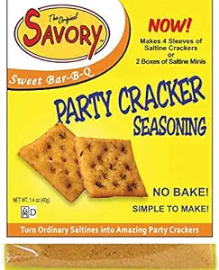 Party Cracker Seasoning - BBQ Savory - Findlay Rowe Designs