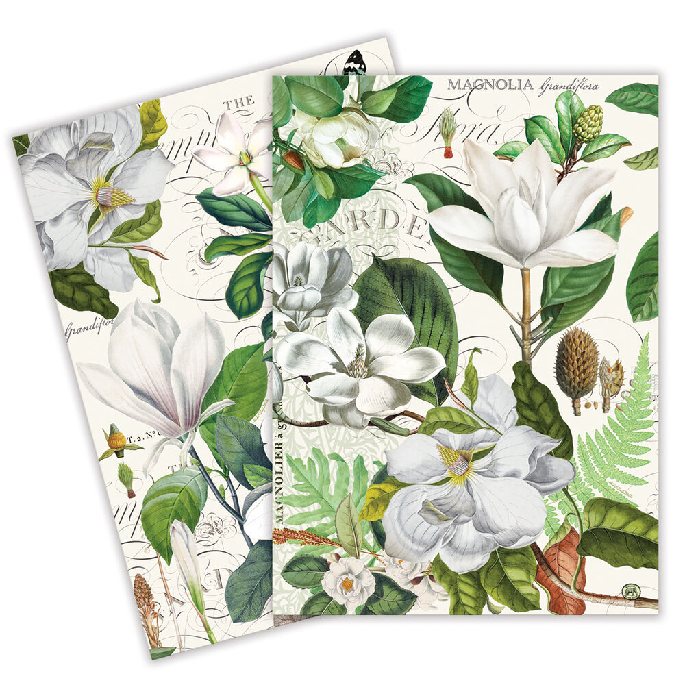 Michel Design Works - Kitchen Towel - Magnolia Petals - Findlay Rowe Designs