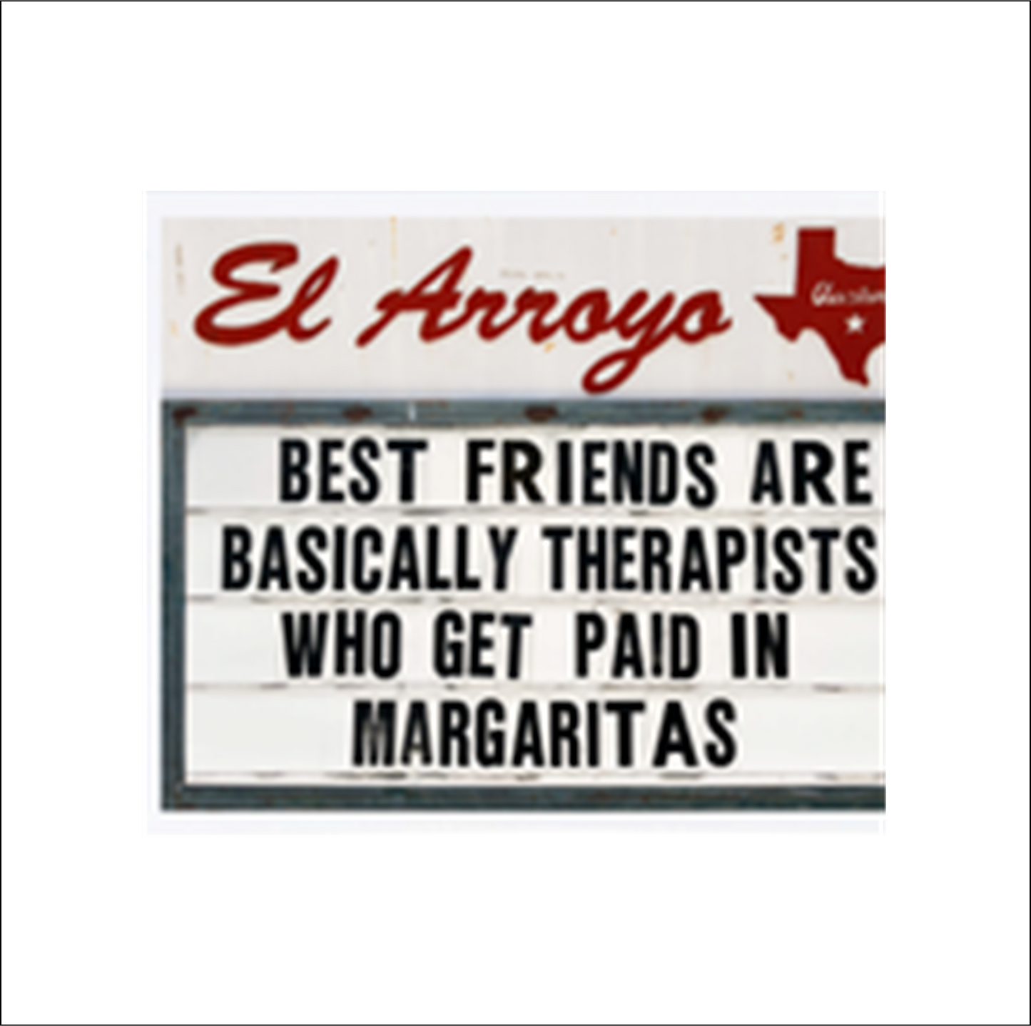 El Arroyo - Greeting Card Best Friends - Findlay Rowe Designs