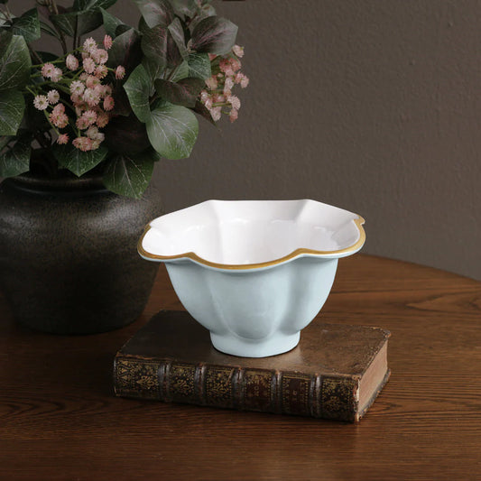 Beatriz Ball - Small Bowl - Encanto Devon - Sky Blue and White