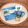 Fresh Cut Paper - Pop Up Bouquet Matching Card - Mini Nantucket Hydrangeas