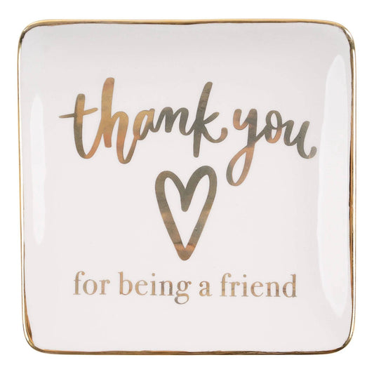 Glory Haus - Trinket Tray - Thank You Friend - Findlay Rowe Designs