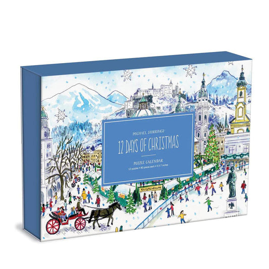 Michael Storrings 12 Days of Christmas Advent Puzzle Calendar - Findlay Rowe Designs