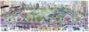 Michael Storrings Cityscape Panoramic Puzzle, 1,000 Pieces - Findlay Rowe Designs