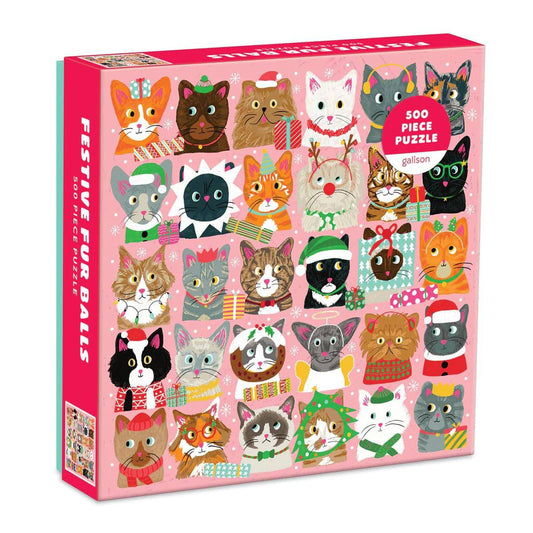 FESTIVE FUR BALLS PUZZLE - Findlay Rowe Designs