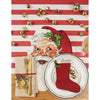 Hester & Cook - Placemat - Die-Cut Santa - Findlay Rowe Designs