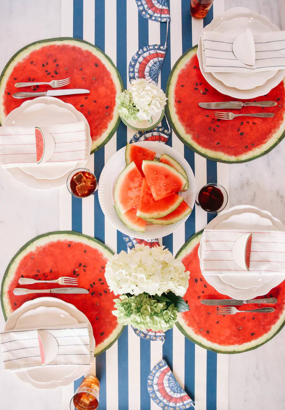 Hester & Cook - Placemat - Die-Cut Watermelon - Findlay Rowe Designs