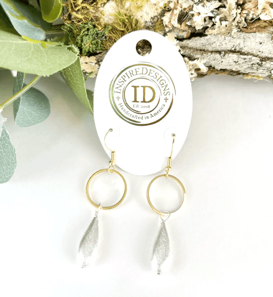 Inspired Designs- Bestie Mixed Metal Earrings - Findlay Rowe Designs