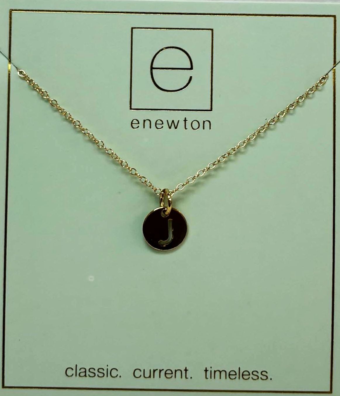 Enewton - 16 inch Necklace Gold - Respect Small Gold Disc - Findlay Rowe Designs