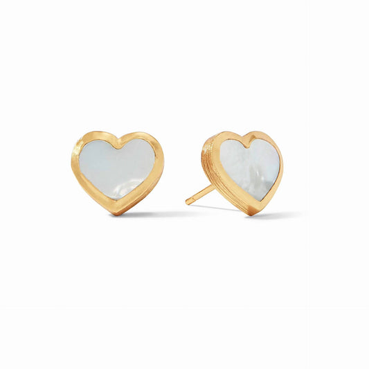 Julie Vos - Heart Stud - Findlay Rowe Designs