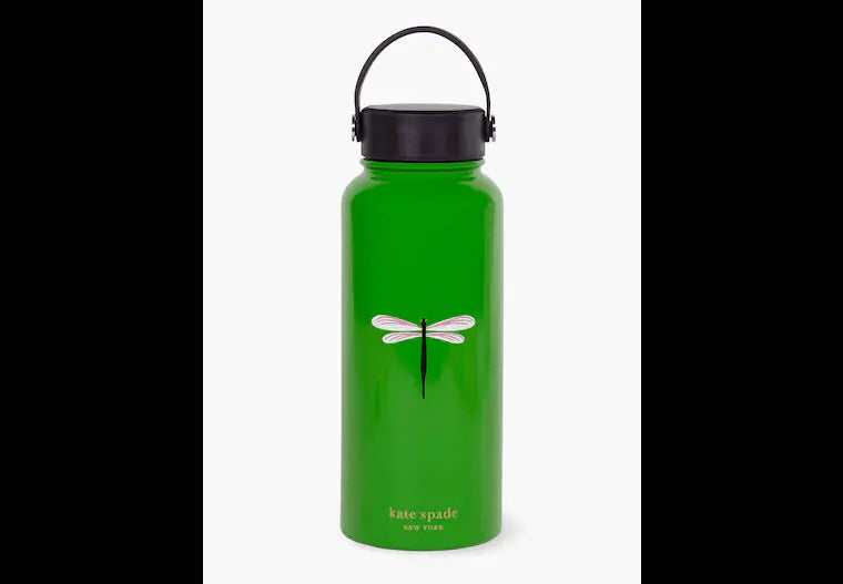 Kate Spade - Water Bottle - Stainless Steel - Dragonfly Flight - Findlay Rowe Designs