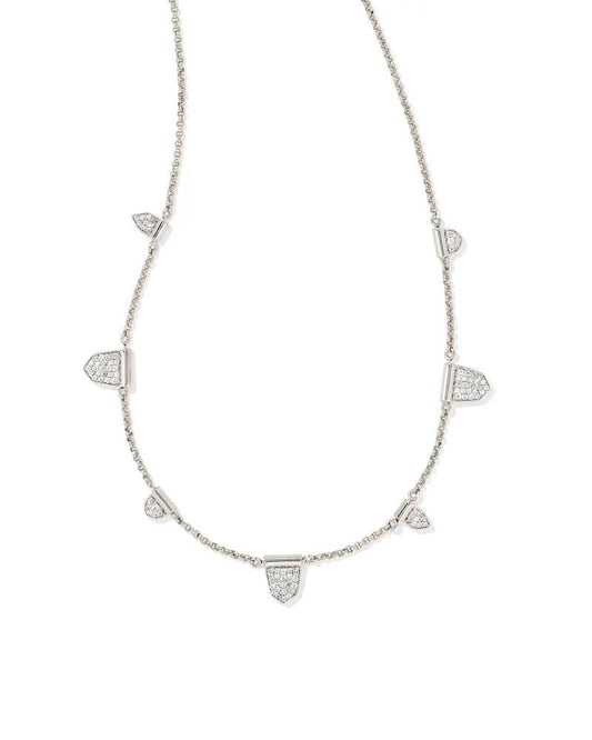 Kendra Scott - Adeline Strand Necklace - Silver - Findlay Rowe Designs