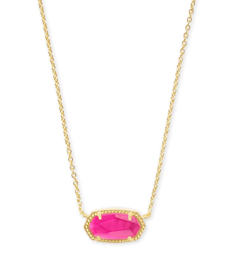 Kendra Scott- Elisa Gold Pendant Necklace - Azalea Illusion - Findlay Rowe Designs