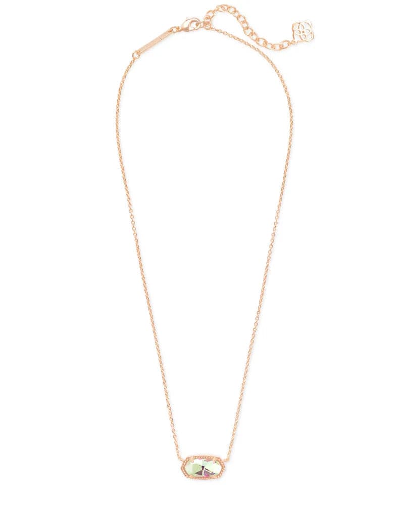 Kendra Scott - Elisa Necklace - Rose Gold  Dichroic Glass - Findlay Rowe Designs