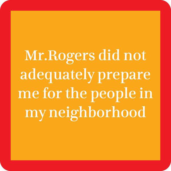 Drinks On Me Coasters - Mr Rogers - Findlay Rowe Designs