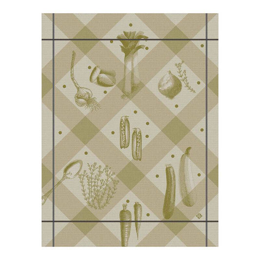 Le Jacquard Français - Légumes au jardin Cotton Tea Towel - Findlay Rowe Designs