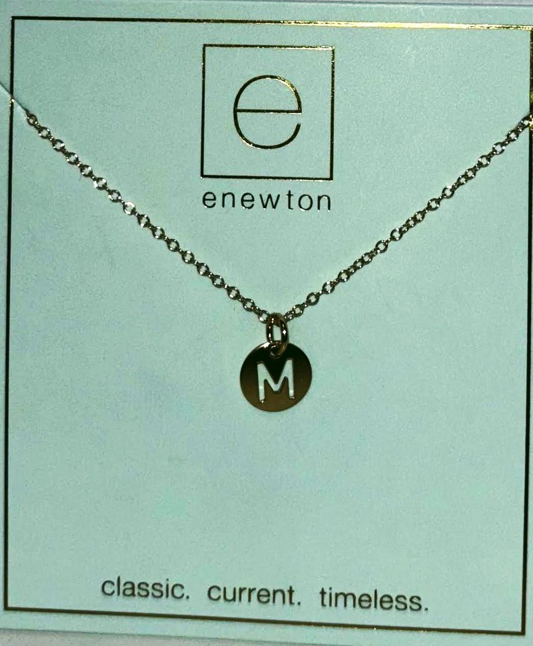 Enewton - 16 inch Necklace Gold - Respect Small Gold Disc - Findlay Rowe Designs