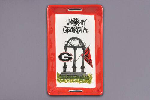 University of Georgia - Collegiate Handled Mini Tray - Findlay Rowe Designs